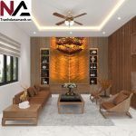 Tranh đá Onyx cao cấp TDONYX-AP03 | 2 tấm đối xứng